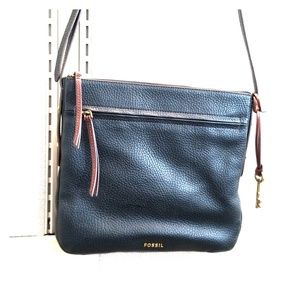 Fossil crossbody leather bag